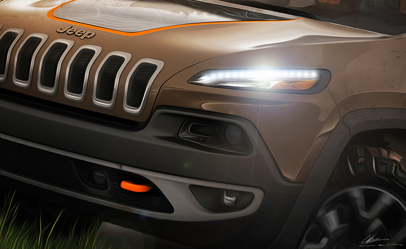 Illustration for article titled Chrysler Group LLC Releases Sketches Of Mopar-Modified Vehicles Headed For SEMA